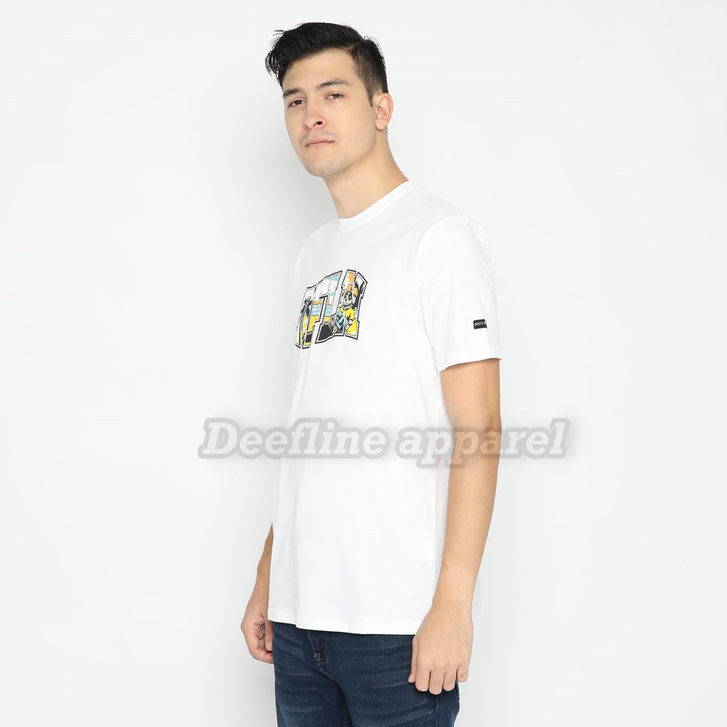 Deefline T-Shirt DFLN Muscle White