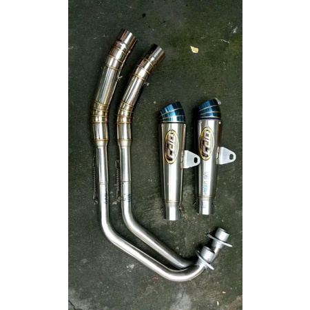 KNALPOT RACING DPJ NGKERR MEGAPRO PRIMUS CB KLASIK GL PRO MAX