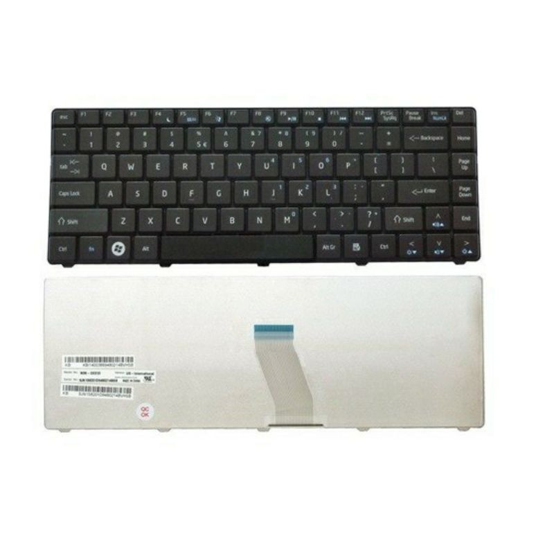 KEYBOARD ACER ASPIRE 4732, 4732Z, 5732, 5732Z, 4332, E-MACHINES D725 BLACK