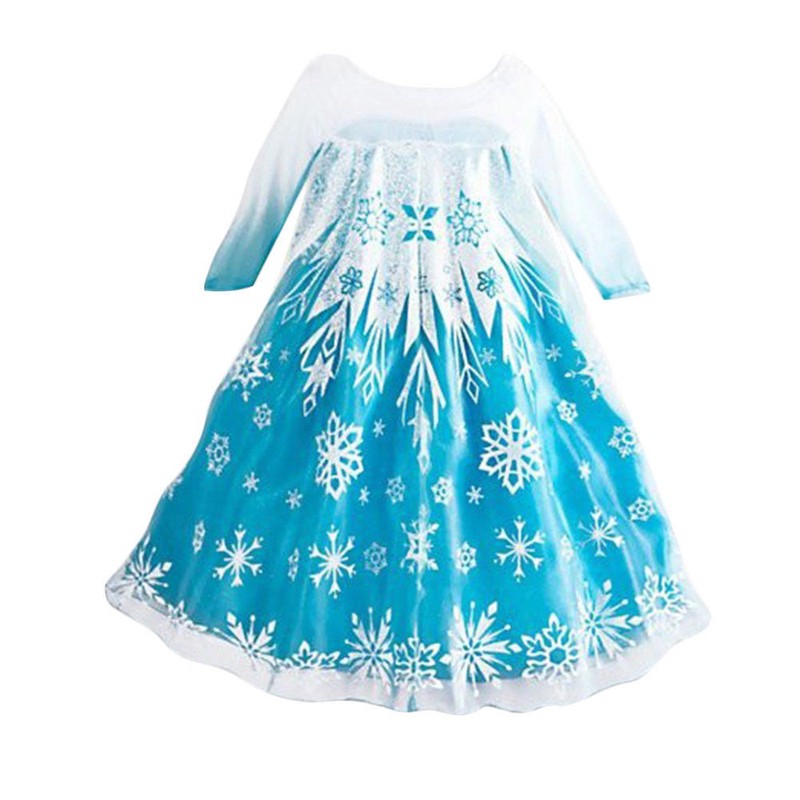 Baju Kostum Frozen Elsa Import