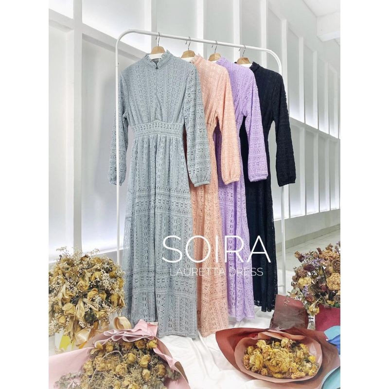 LAURETTA Brokat Dress By SOIRA