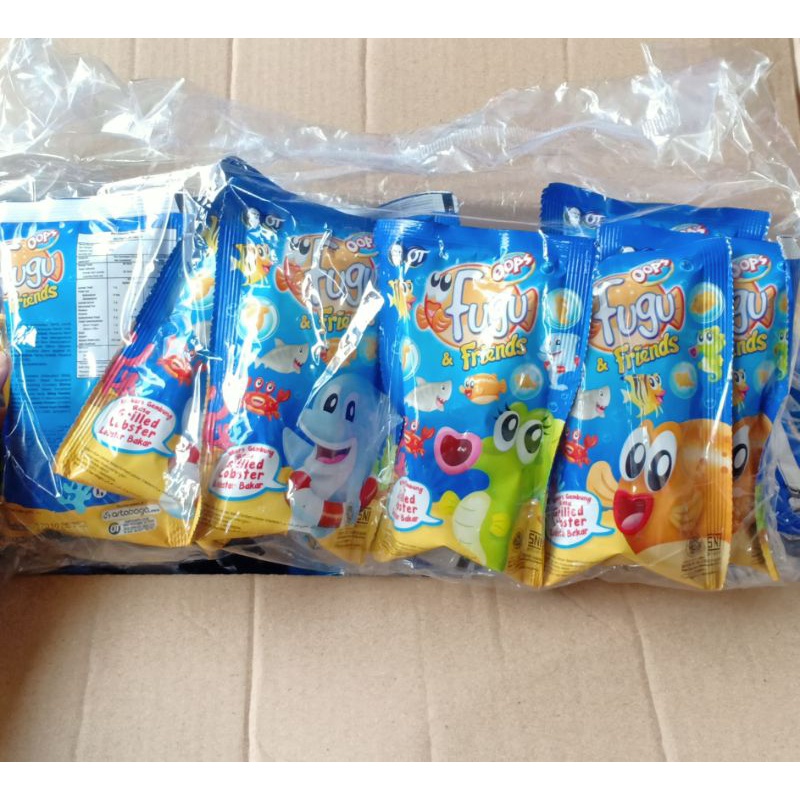 Jual agen distributor snack cemilan ringan makanan krekers oops fugu ...