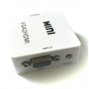 CONVERTER VGA + AUDIO TO HDMI BOX MINI