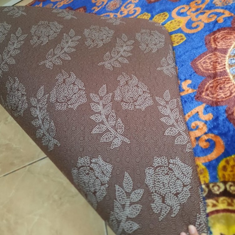 Karpet Busa FONIX Malaysia Bulu Super Lembut Anti Slip 140x180 Minimalis F147, Rasfur Korea-4