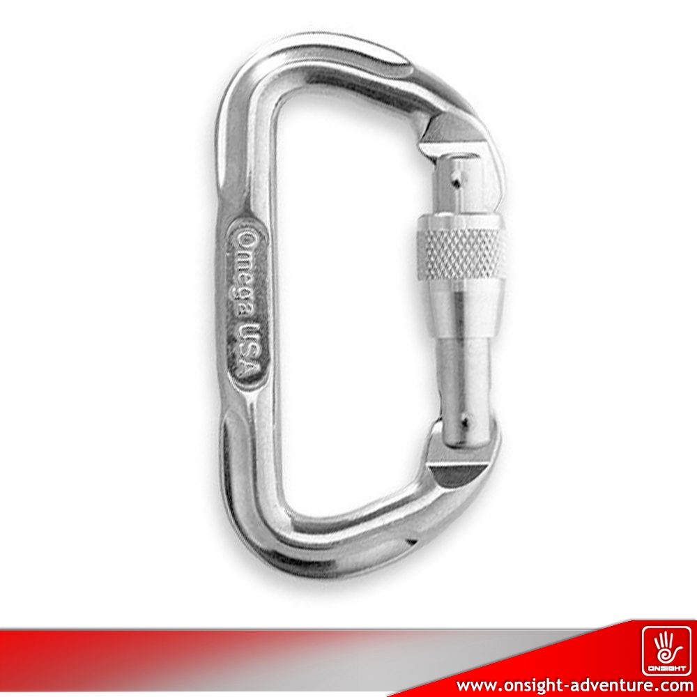 Jual Carabiner Omega Locking Standard Screw Gate Carabiner Petzl Indonesia
