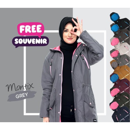 Jaket Hijaber Muslimah Hijacket Montix-2