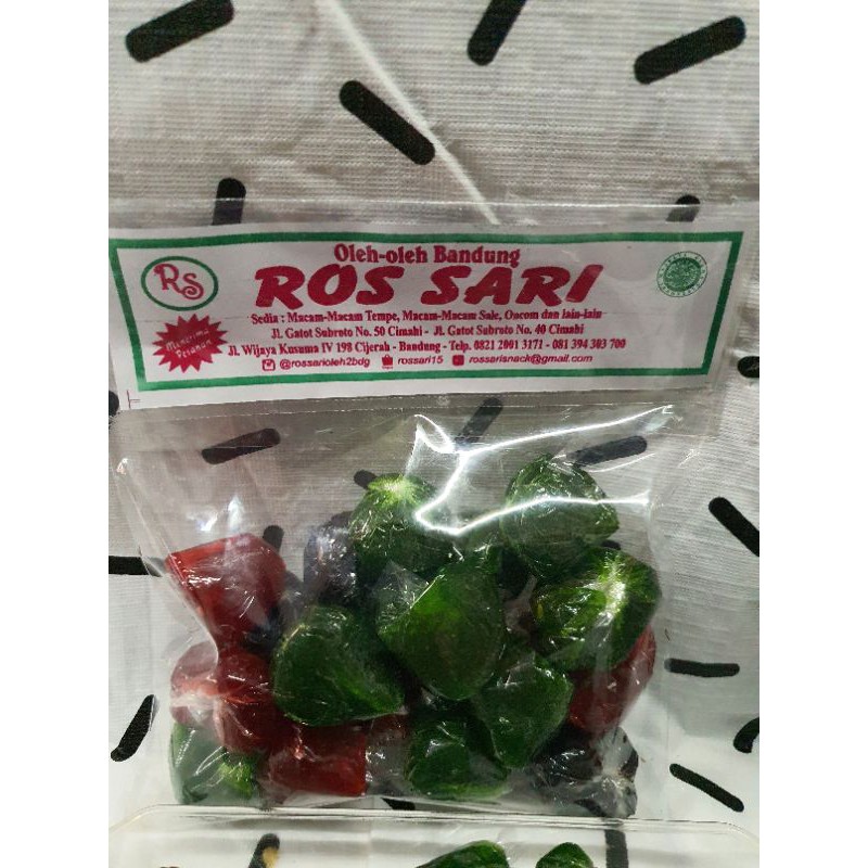 Dodol Rasa Buah 250Gr Oleh Oleh Bandung