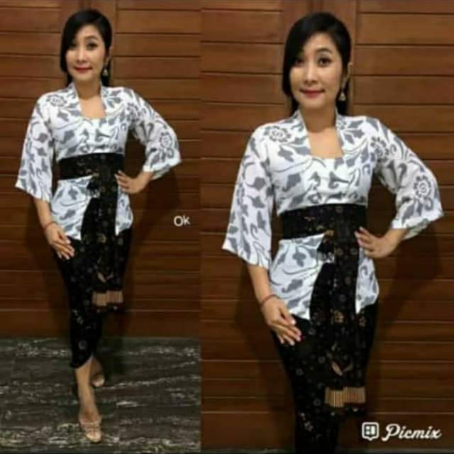 Kebaya Sutra Crep Rembang