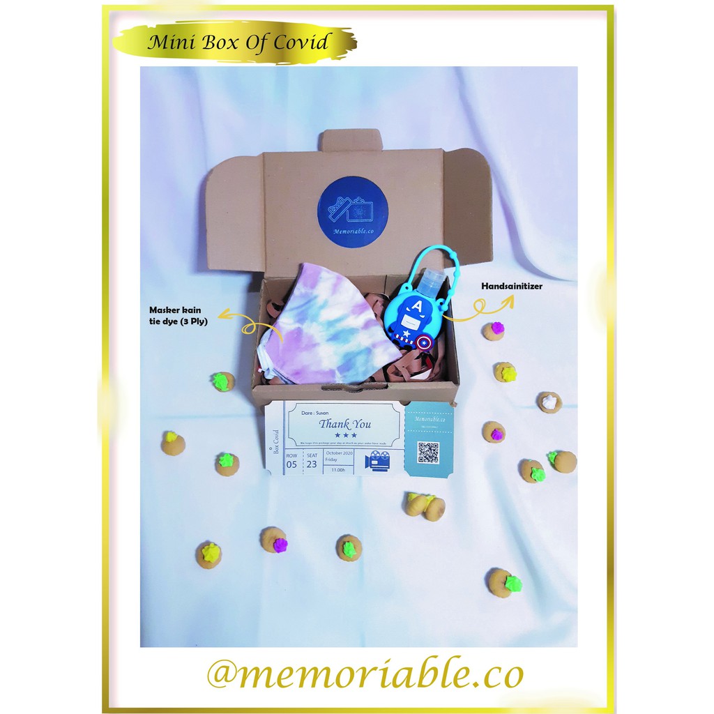 

SERBA 28RB|READY STOCK MINI BOX OF COVID|HAMPERS WISUDA|KADO ULANGTAHUN| HAMPERS NER NORMAL|GIFT BOX