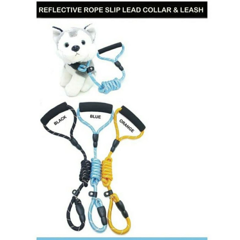 Leash Anjing Tali Anjing Kucing Collar Dog Leash