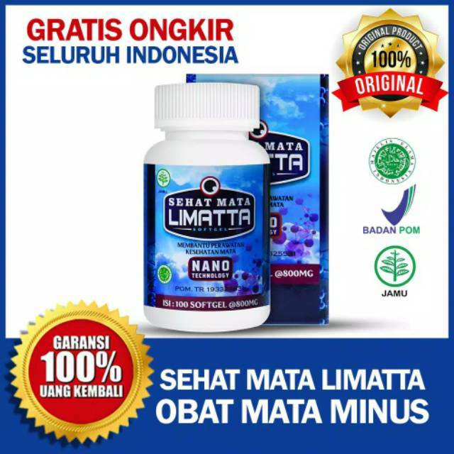 Walatra Sehat Mata Suplemen Mata | Sehat Mata Limatta Softgel