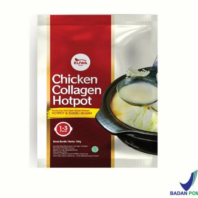 

{{{{{{] kuwa chicken collagen hotpot & shabu shabu 100gr / bumbu soup ayam