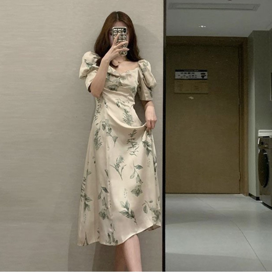 GARDEN PARTY DRESS CASUAL PREMIUM POLYESTER IMPORT KOREAN LOOK BEST