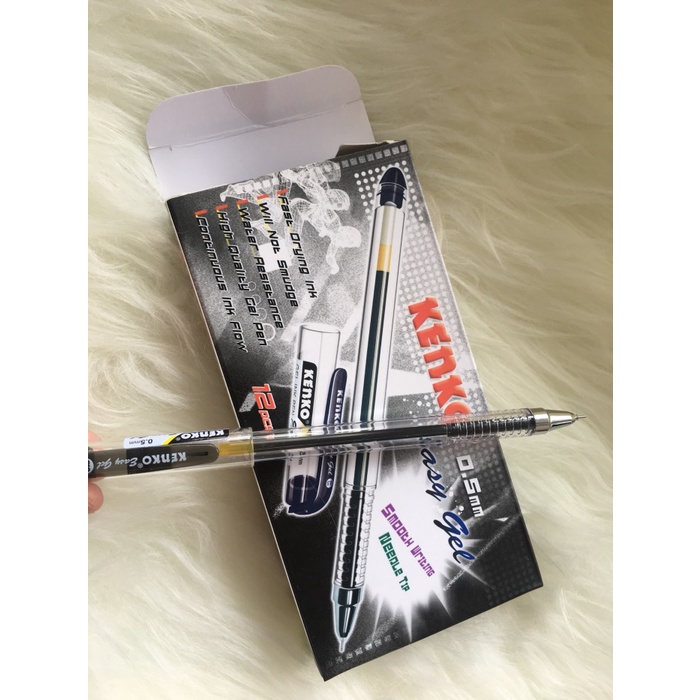 

Sale Bolpen Kenko Easy Gel 0.5 (Lusin) Hitam Berkualitas