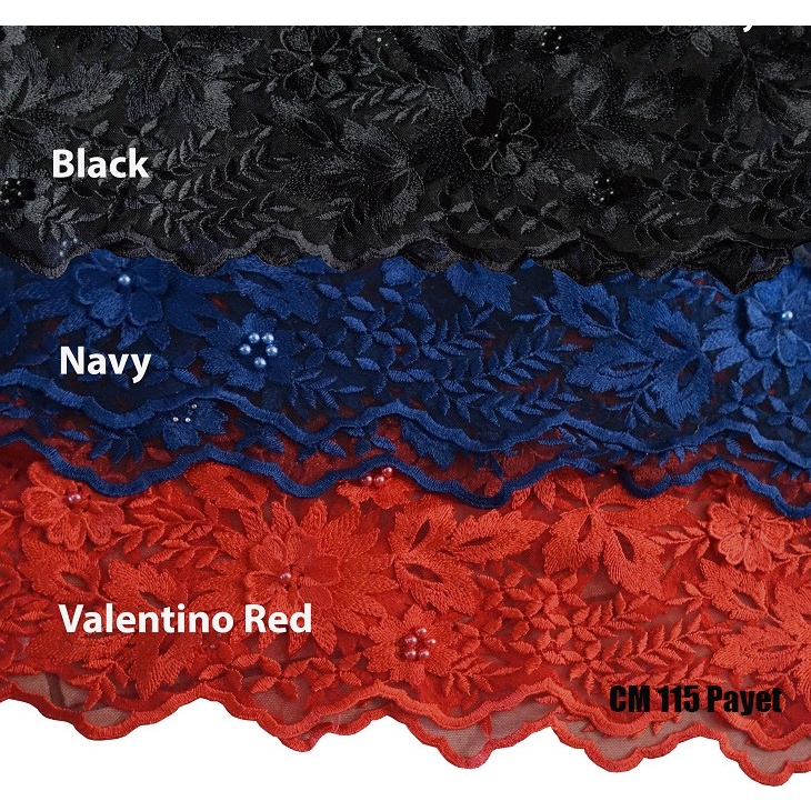 Kain Brokat Premium / Kain Brukat CM 115 (Payet)