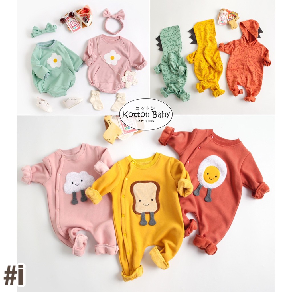 0-18bln PAKAIAN BAYI [Premium impor] BAJU ANAK JUMPER JUMPSUIT ROMPER PEREMPUAN catalog ZD i