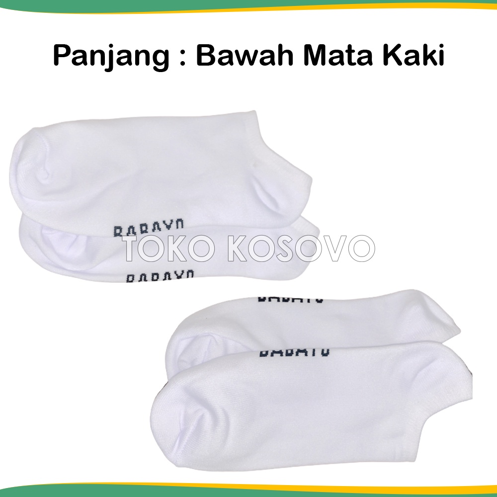 KAUS KAKI PUTIH POLOS UNISEX , DI BAWAH MATA KAKI, SEMATA KAKI, DIATAS MATA KAKI KAOS KAKI SEPATU / POLOSAN WARNA PUTIH / WHITE / SOCKS / KAUS KAKI PENDEK, SEDANG, TINGGI / TANPA MOTIF / PRIA WANITA / ANAK / DEWASA / ALL SIZE / SEMUA UKURAN TERLARIS