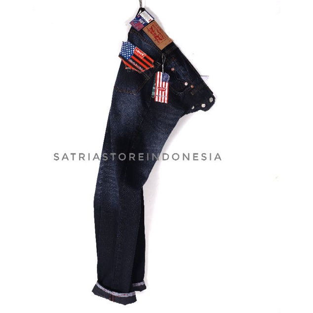 Celana jeans reguler pria