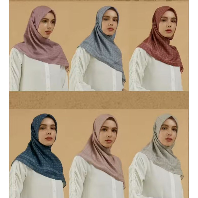 Nara scarf monogram ria miranda