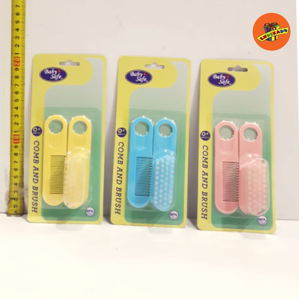 Baby Safe Comb and Brush Polos BD195