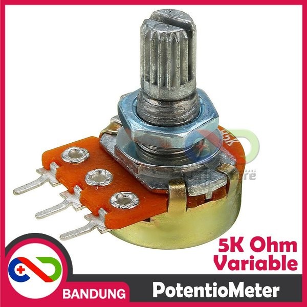 POTENTIOMETER POTENSIOMETER 5K 5KOHM POTENSIO WH148 LINIER TAPER ROTARY