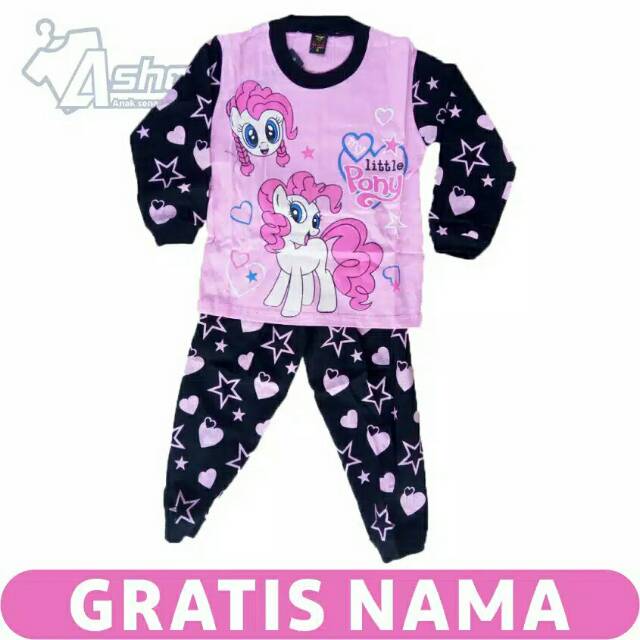 Baju Anak Setelan Litle pony