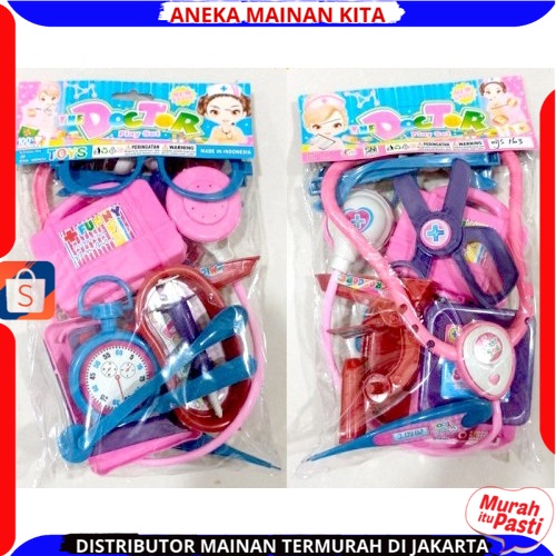 MAINAN ANAK DOKTER DOKTERAN PLAYSET WJ163 MAINAN EDUKASI ANAK CERDAS / MAINAN EDUKATIF DOKTER- DOKTERAN