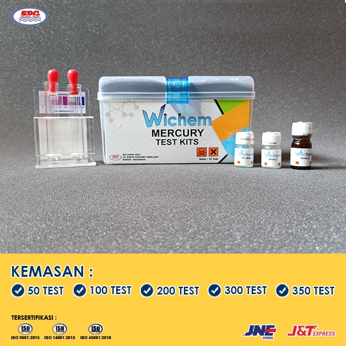 Jual Wichem Mercury Test Kits (Cairan) Indonesia|Shopee Indonesia