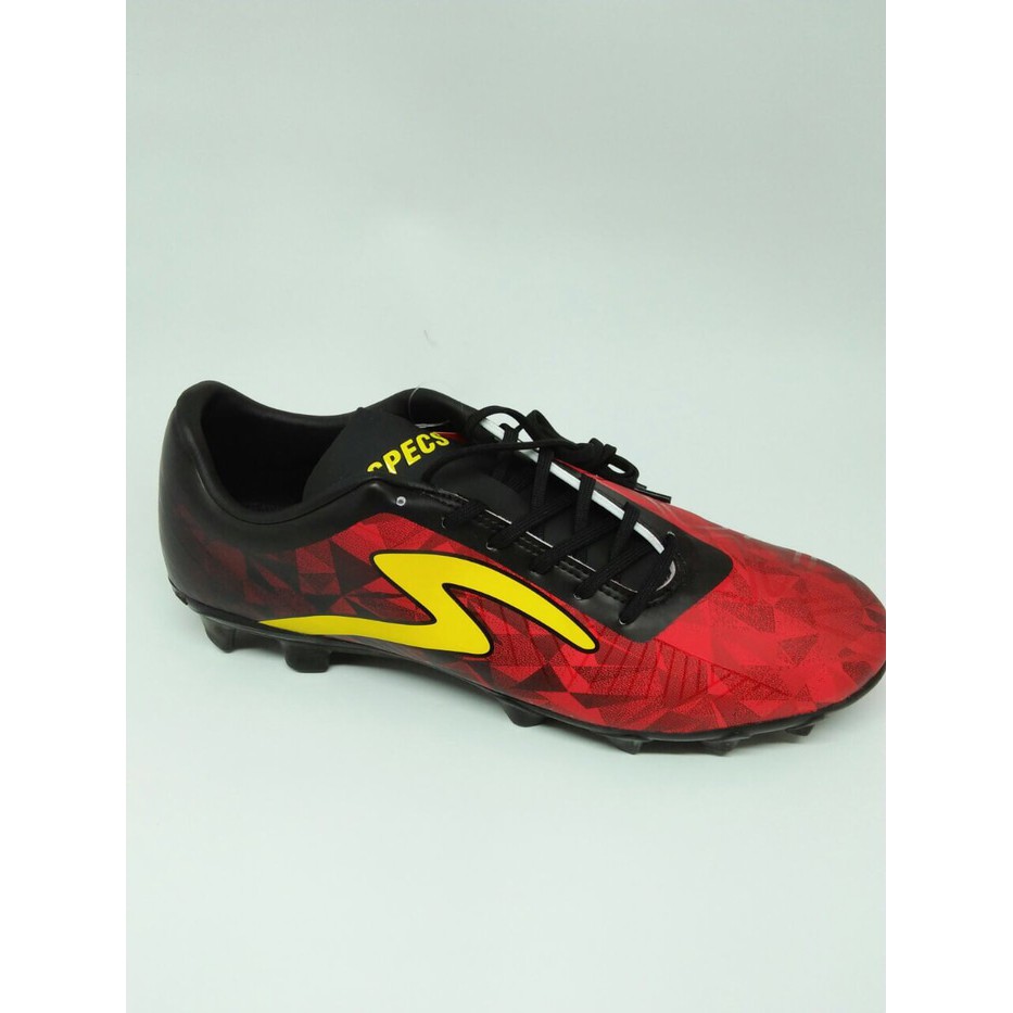 PROMO Sepatu bola specs original Swervo Dynamite Black/emperor red new 2018 TERLARIS