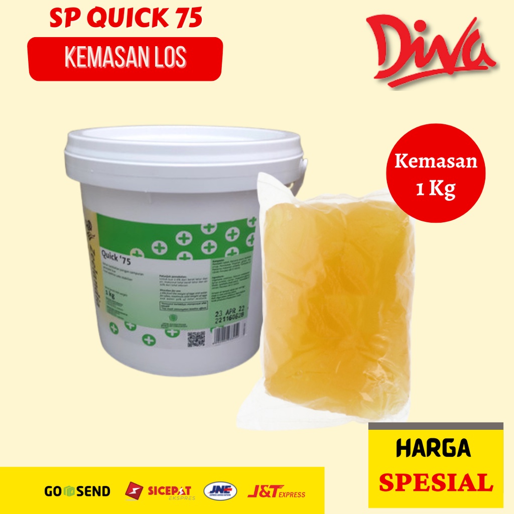 

SP Quick 75 kemasan los / Quick Emulsifier / penstabil kue