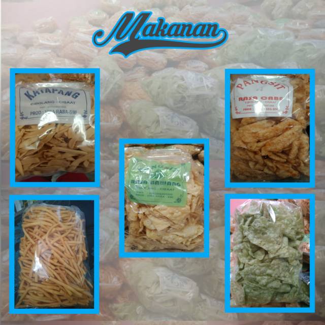 

Makanan ringan Katapang pangsit sistik 1kg