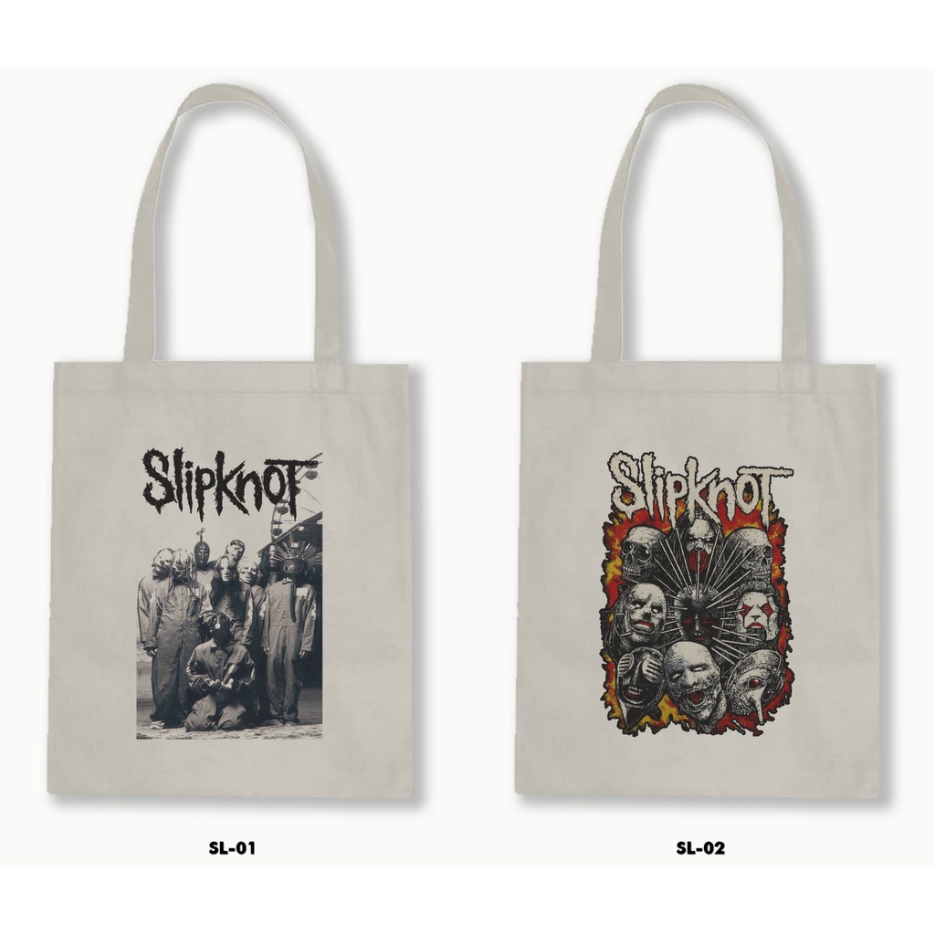 TOTE BAG BLACU - SLIPKNOT