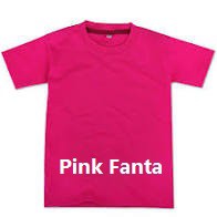 Baju Kaos Polos DEWASA PINK FANTA Tangan Lengan Pendek Merah Muda Oblong Bandung Wanita Cewek Pria