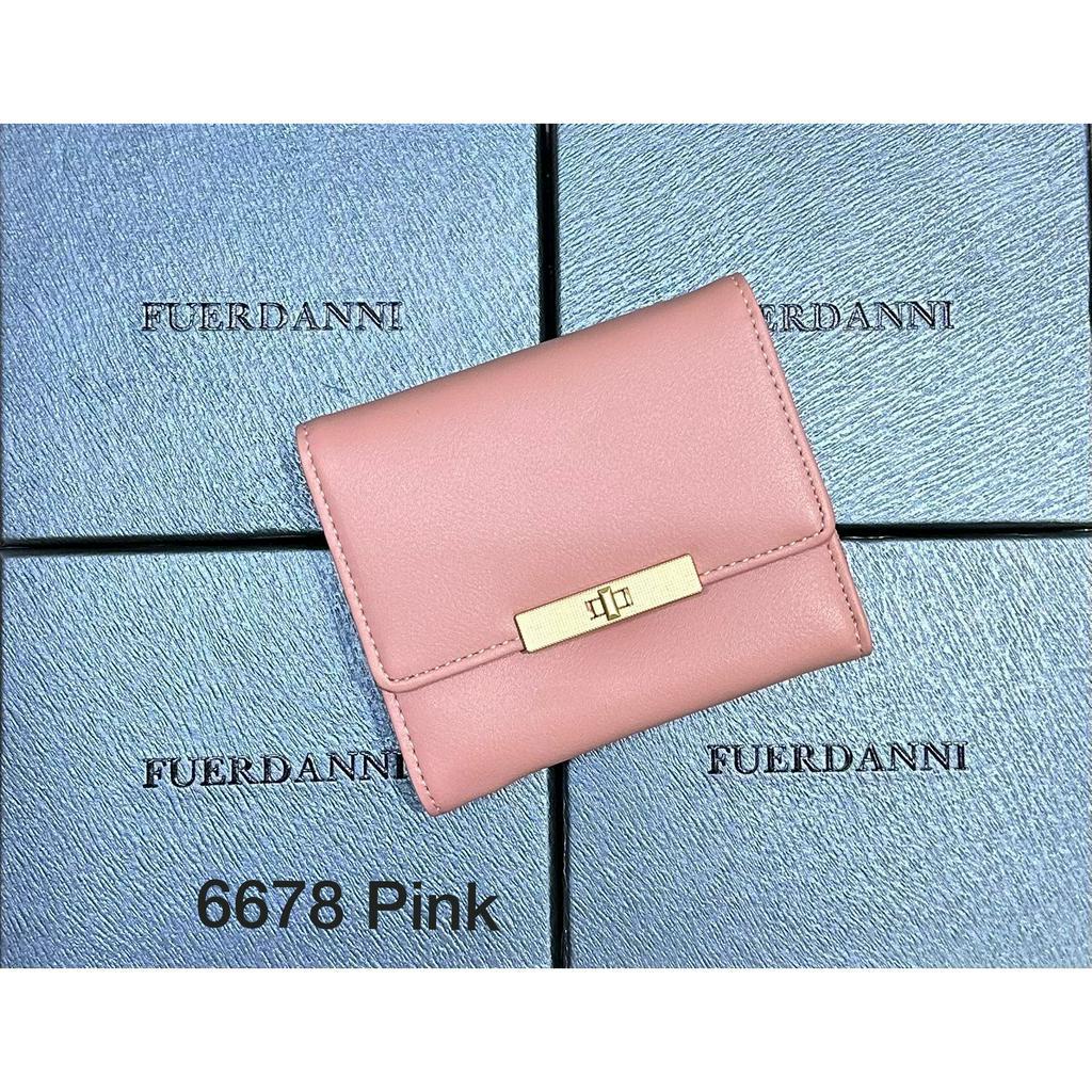 Dompet Lipat Pendek Tutup Kancing Free Box 6678