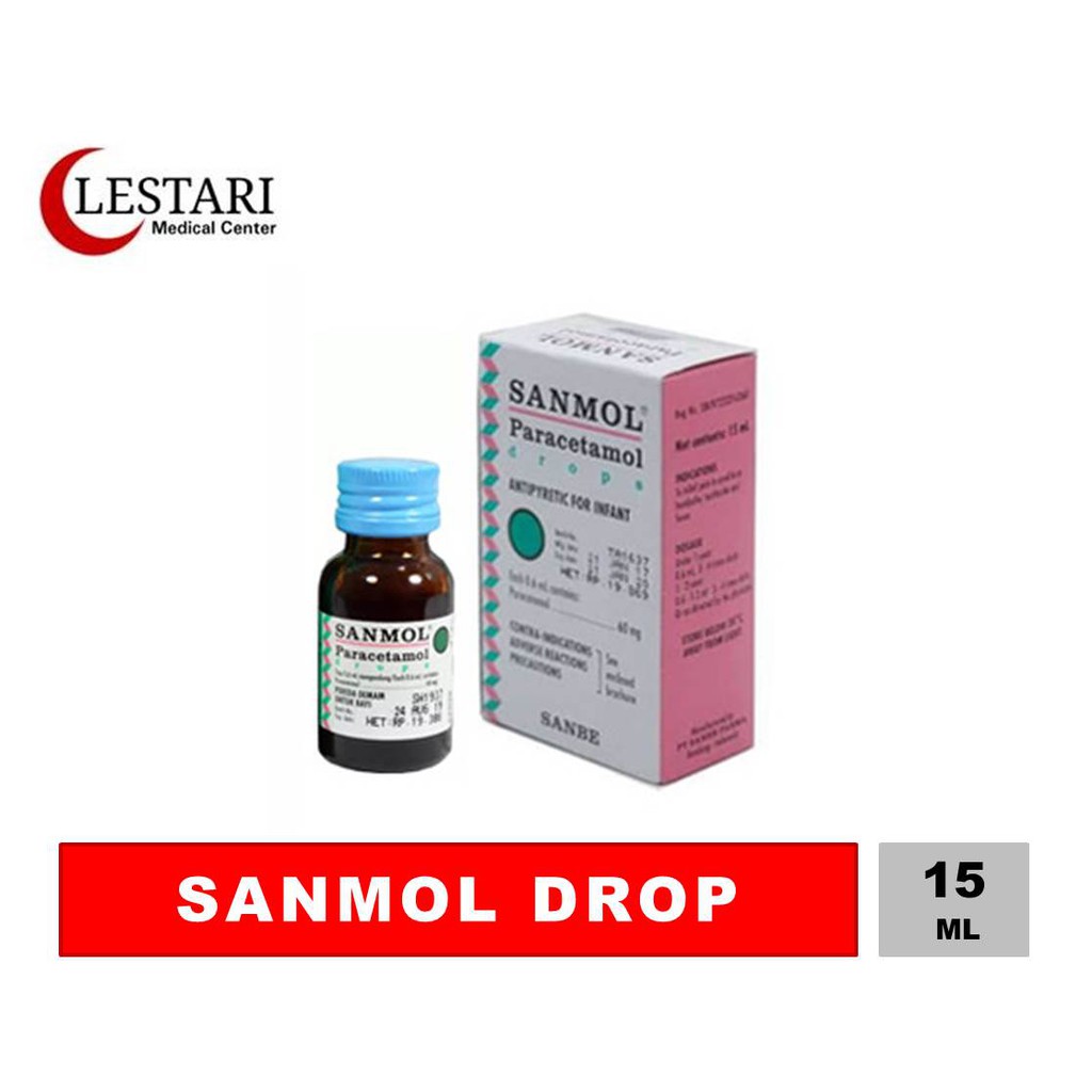 [BOTOL] Sanmol Paracetamol Drops 15ml