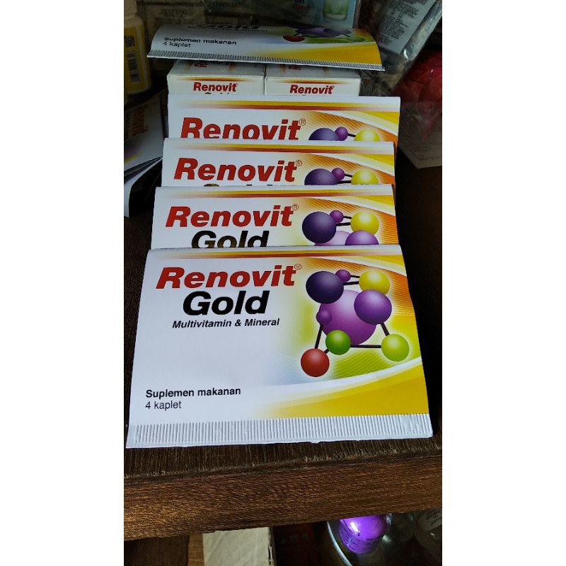 Renovit Gold strip isi 4