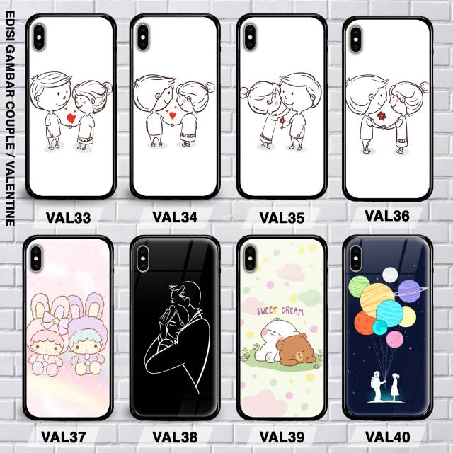 CUSTOM CASE COUPLE SAMSUNG A51/A71/A10S/A20S/A30S/A50S/A70S PREMIUM GLASS CASE