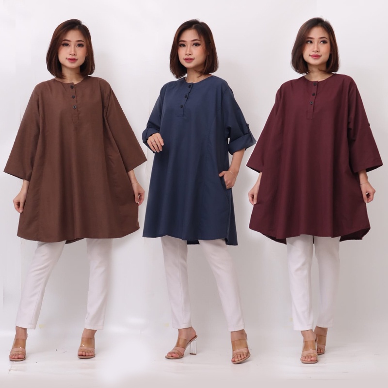 ARENA - LONGSHIRT BIGSIZE /  Tunic Wanita Jumbo