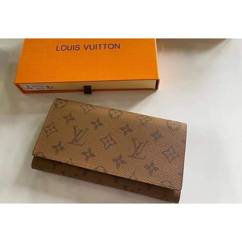 NEW ITEM dompet lv lipat panjang free box / dompet uang / dompet kartu