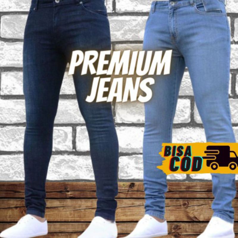 JEANS PENSIL SETRIT MELAR CELANA PANJANG SETRIT PENSIL