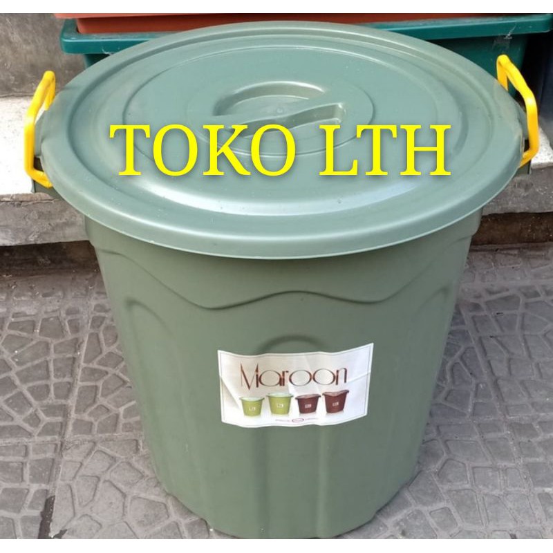EMBER ABU 40 LITER PLASTIK / EMBER 40 LITER + TUTUP / TONG AIR