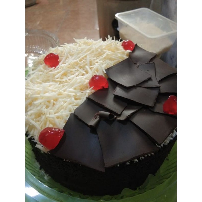 

kue brownis coklat