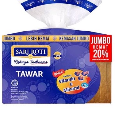 

Sari Roti Roti Tawar Jumbo Special