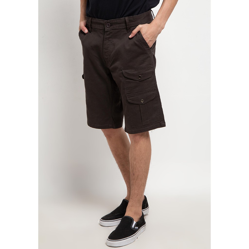 Spyderbilt Celana Pendek Pria Cokelat Boxin MWST043-BRN Planetsurf