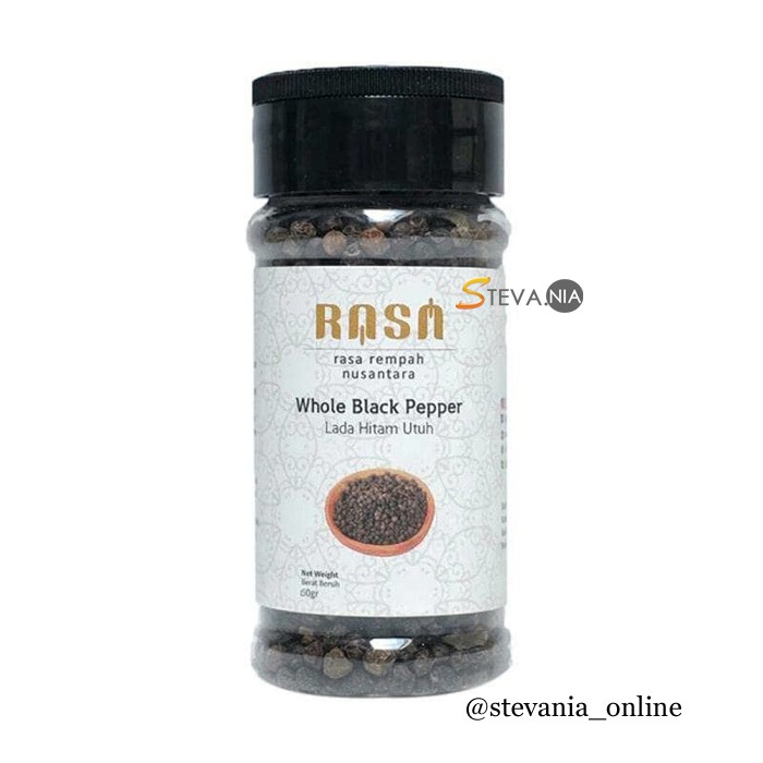 

RASA Whole Black Pepper 60gr