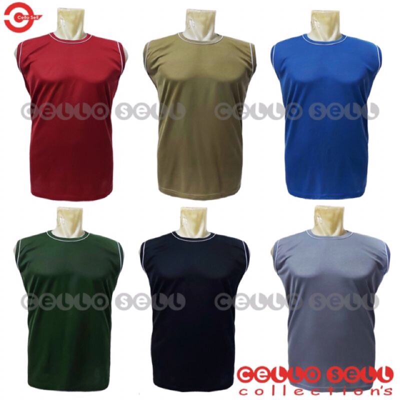 Singlet pria Olahraga / kaos tanpa lengan jumbo sporty / Kaos dalam / Daleman / Inner / Singlet / Ka