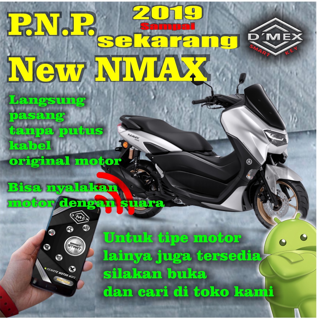 WIFI DMEX REMOT MOTOR New NMAX 2019-sekarang
