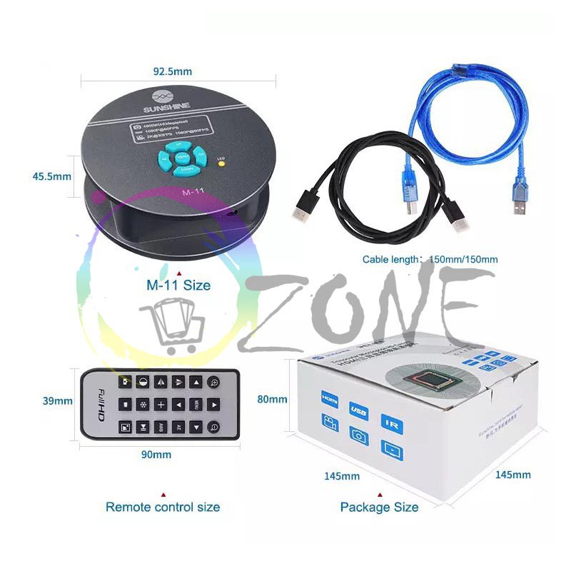 KAMERA MIKROSKOP - CAMERA SUNSHINE RELIFE FOR MICROSCOPE HD TRINOCULAR