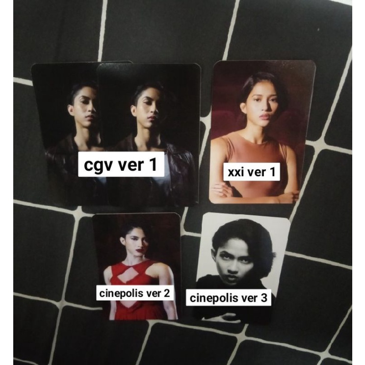 pc photocard mencuri raden saleh aghniny sarah umay gofar amanda fella