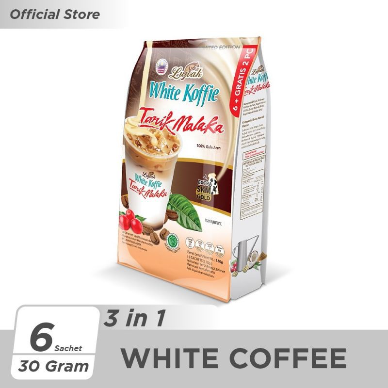 

Kopi Instan Luwak Tarik Malaka 6+2 Pcs